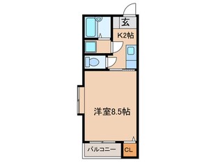 リブレア大和町の物件間取画像